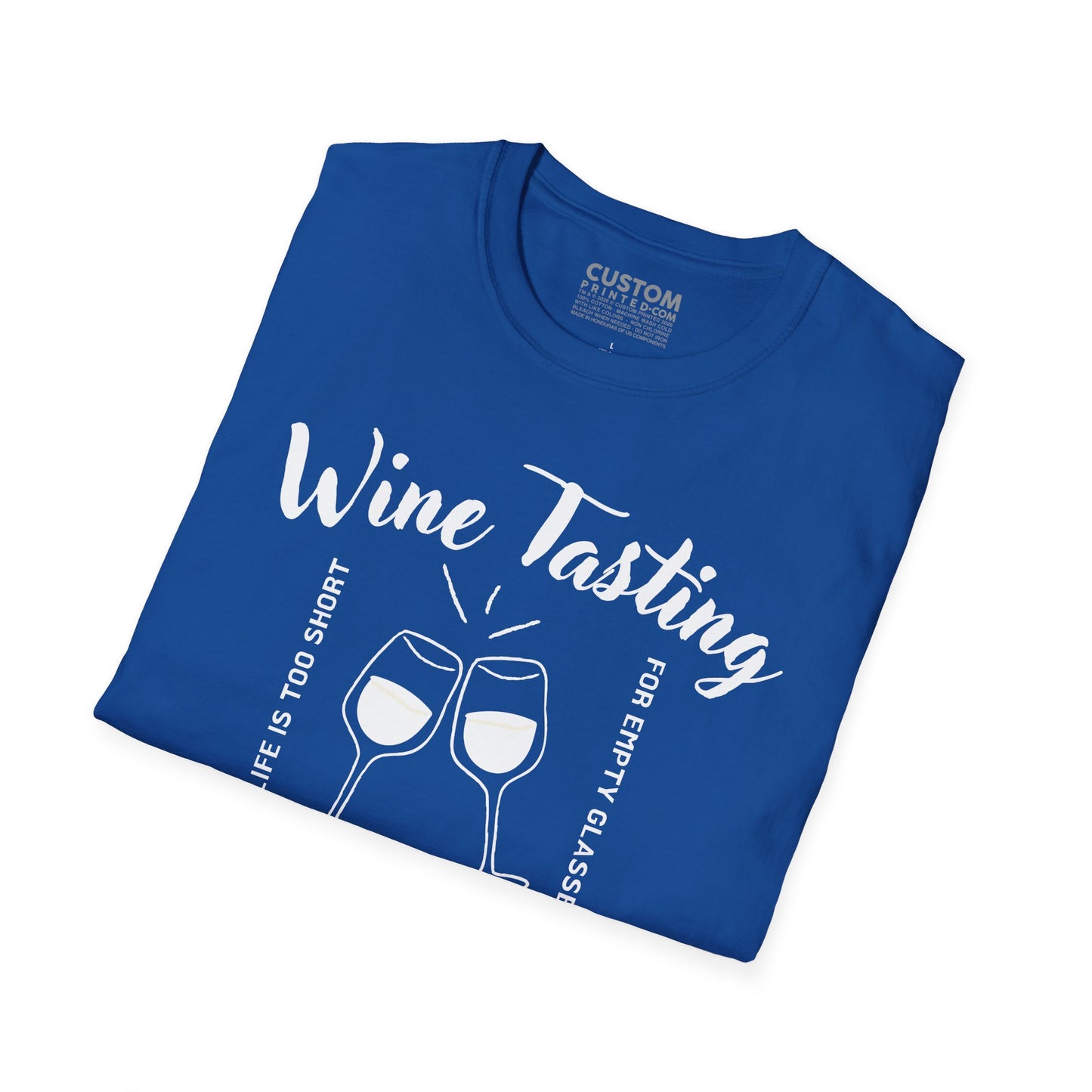Wine Tasting Is My Favorite Sport T-Shirt | Wine Lover Tee | Drinking Shirt