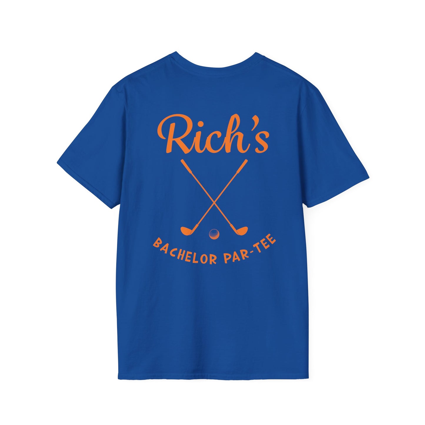 Custom Bachelors Party Golf T-Shirt | Personalized Golf Trip Tee