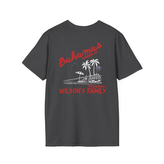 Personalized Family Beach Vacation T-Shirt | Custom Family Trip Tee | Matching Beach Shirt