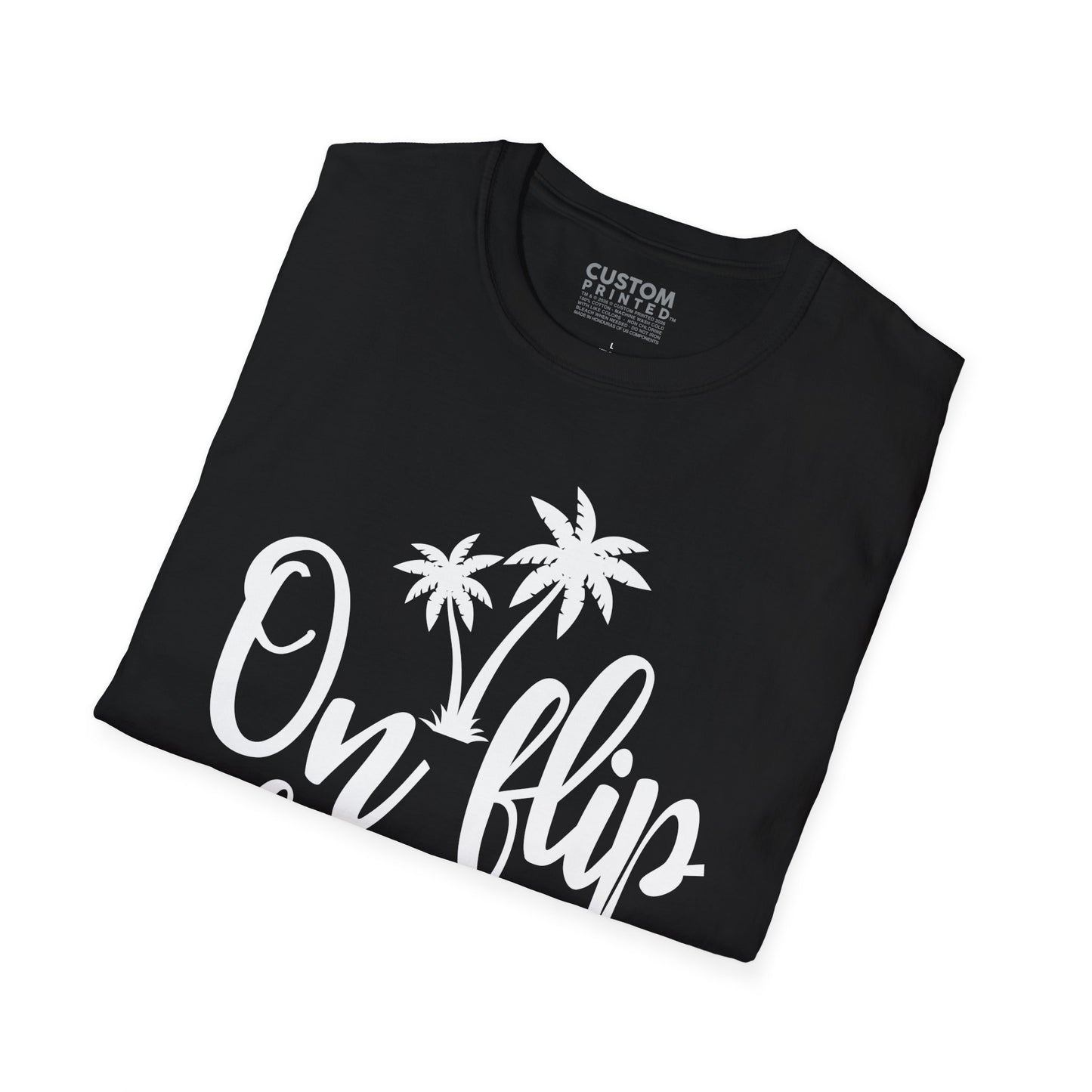On Flip Flop Time T-Shirt | Summer Beach Vacation Tee