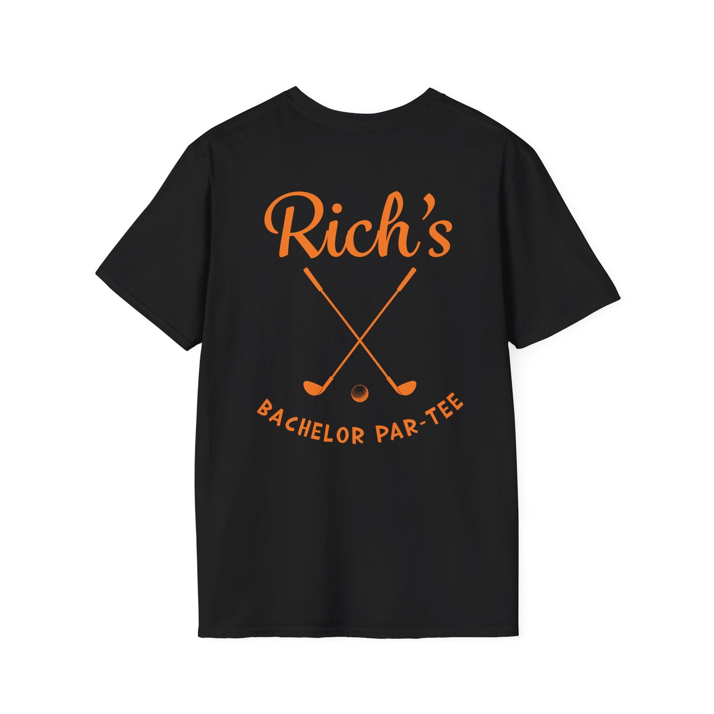 Custom Bachelors Party Golf T-Shirt | Personalized Golf Trip Tee
