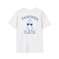 Personalized Partner in Wine T-Shirt | Custom Wine Lover Tee | Couples Drinking Shirt