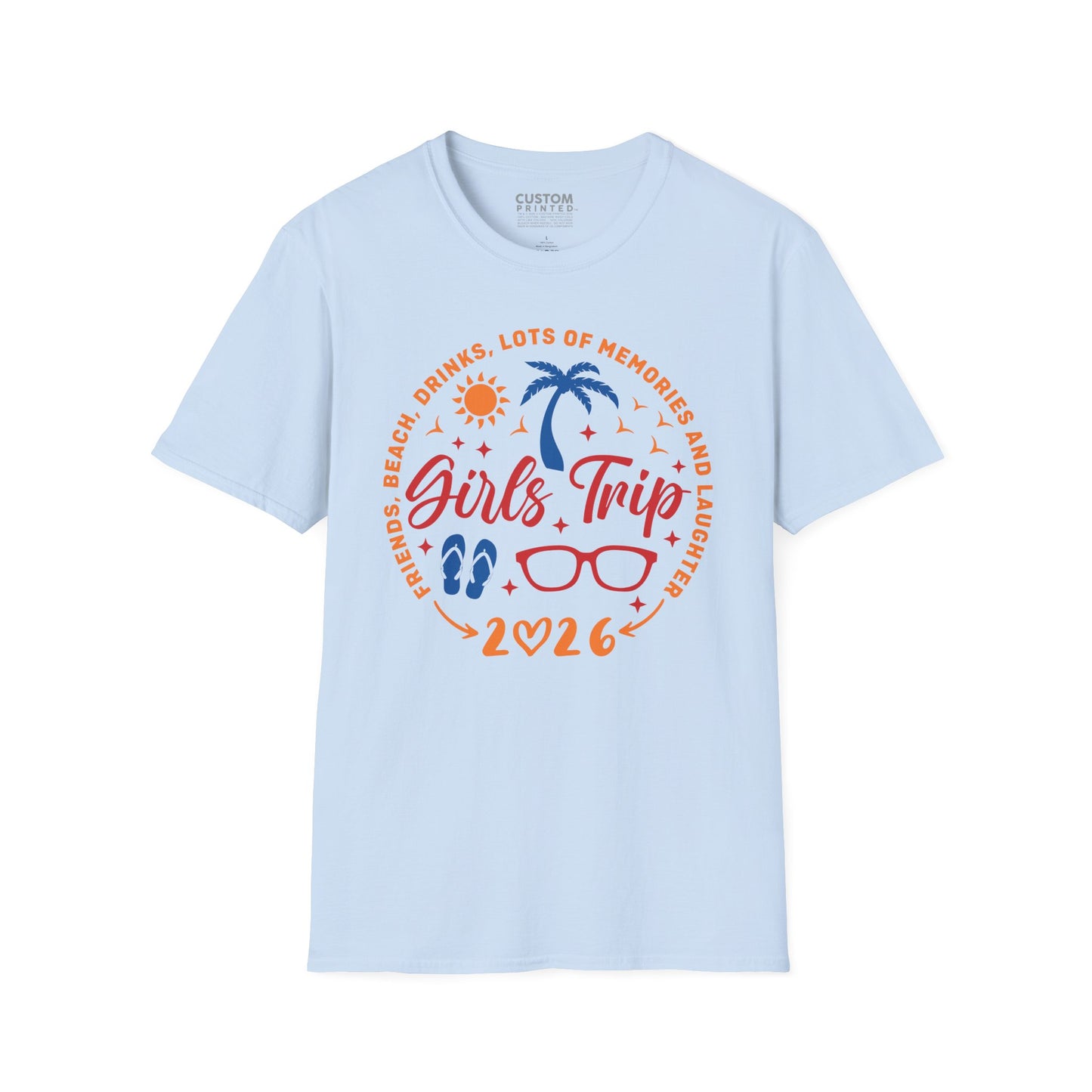 Girls Trip T-Shirt Matching Group Vacation Tee | Girls Squad Travel Shirt | Custom Holiday Outfit