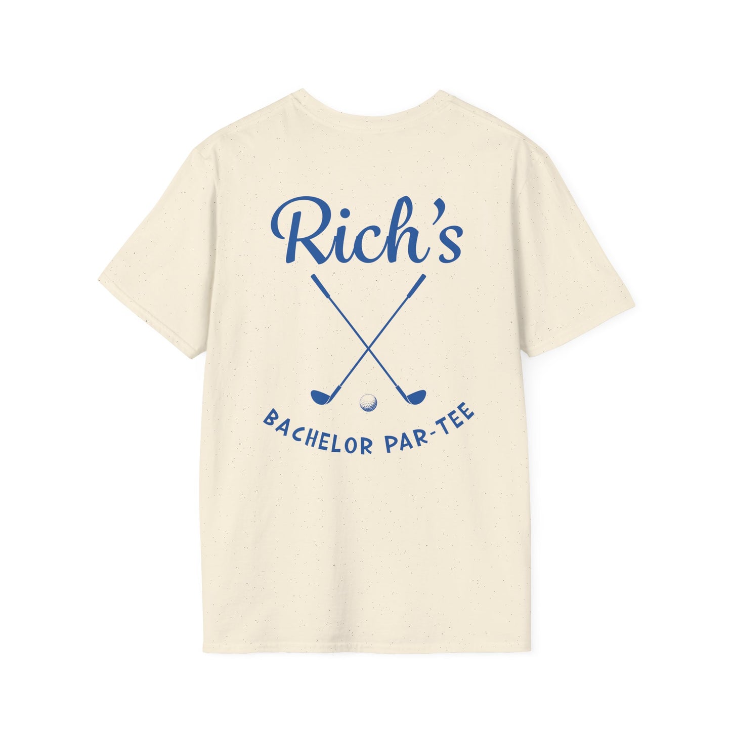 Custom Bachelors Party Golf T-Shirt | Personalized Golf Trip Tee