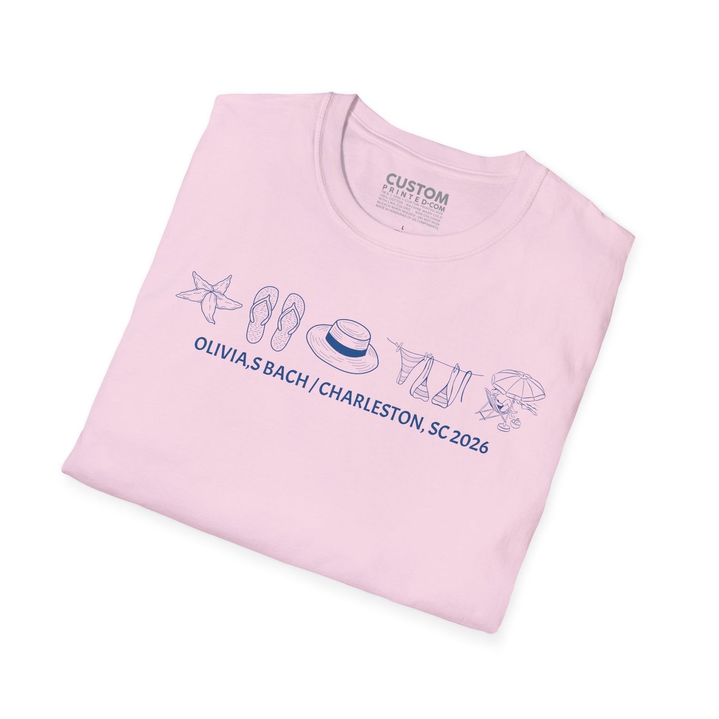 Custom Bach Party 2026 T-Shirt | Good Days Ahead | Beach Vacation Tee