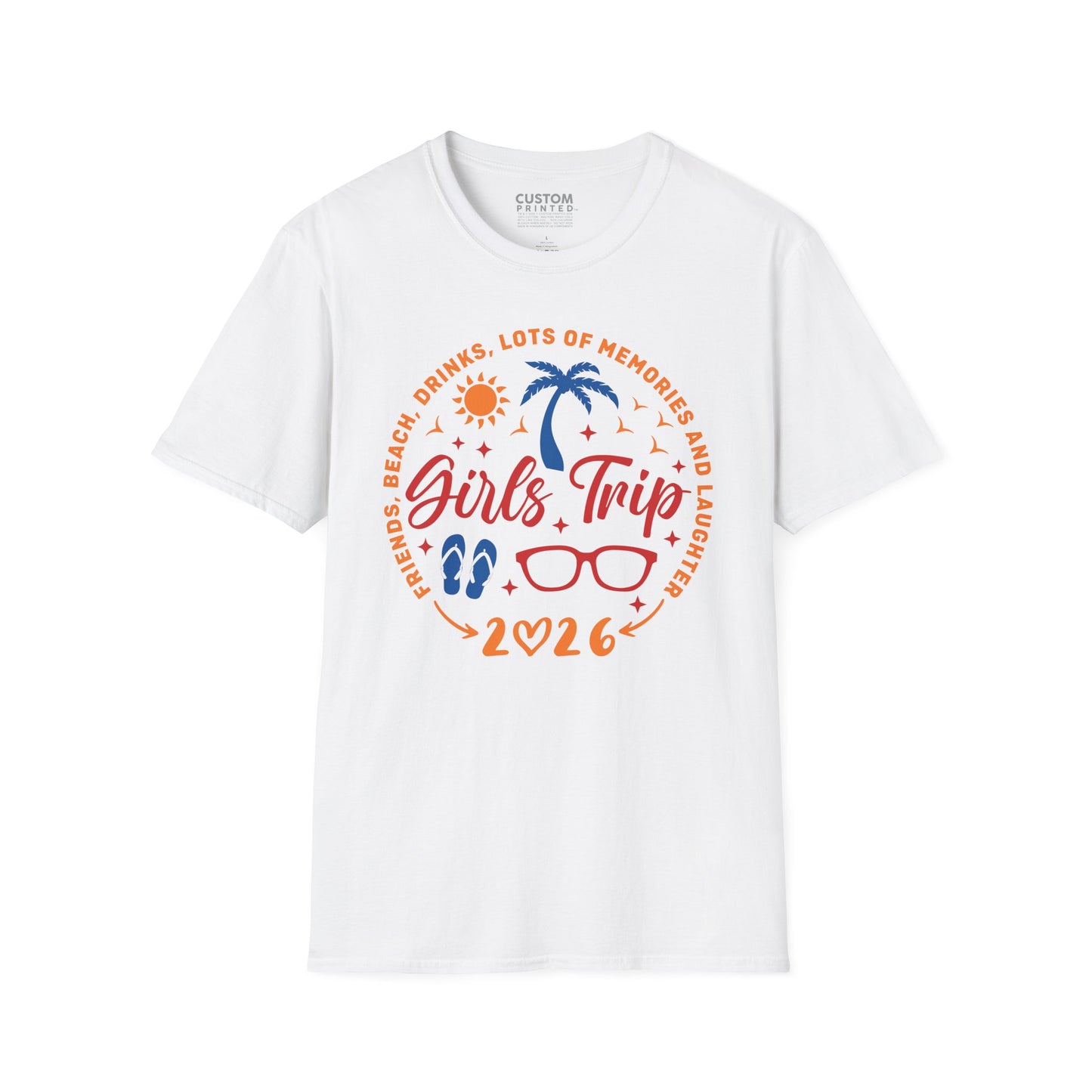 Girls Trip T-Shirt Matching Group Vacation Tee | Girls Squad Travel Shirt | Custom Holiday Outfit