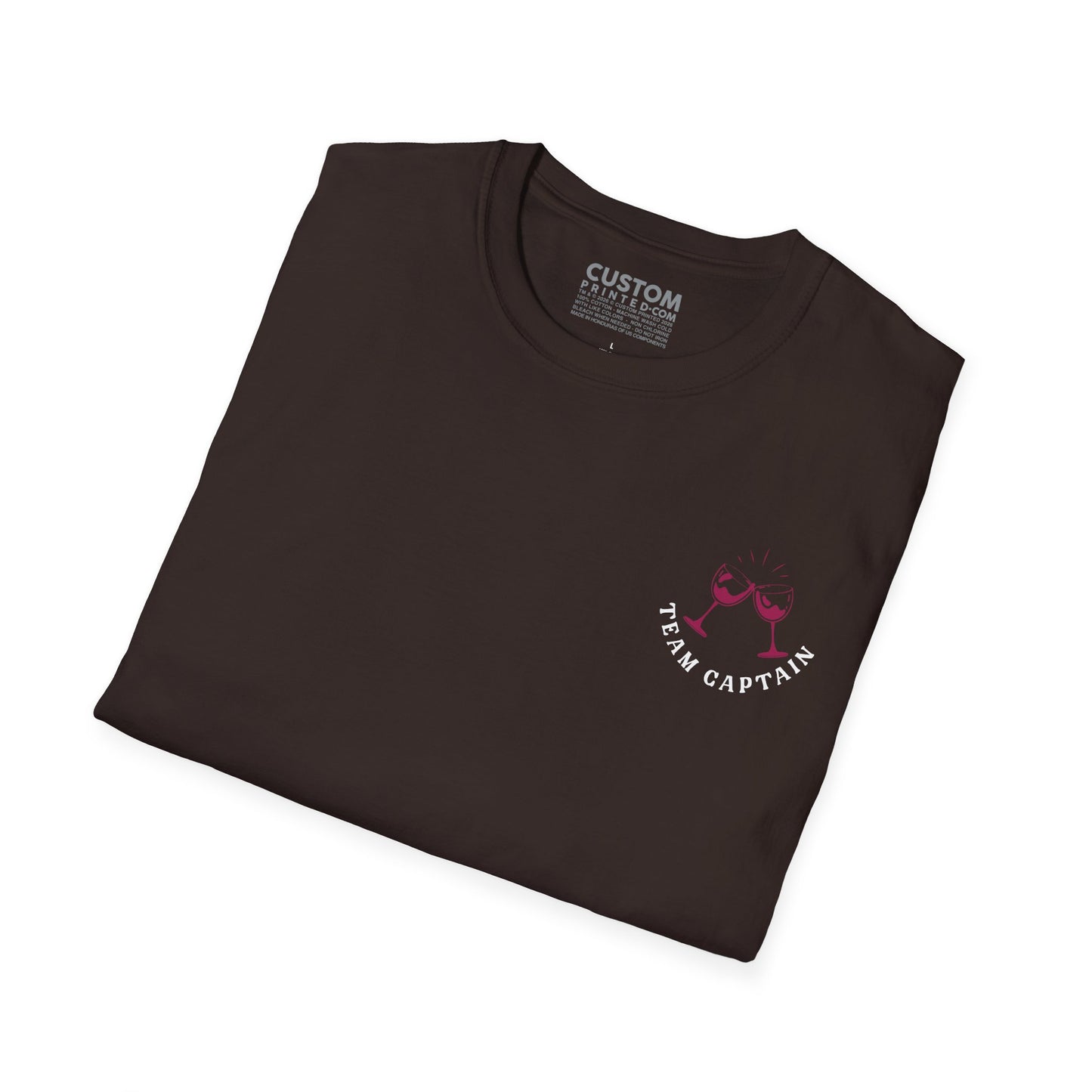 Wine Tasting Team Captain T-Shirt | Wine Lover Tee | Drinking Group Shirt