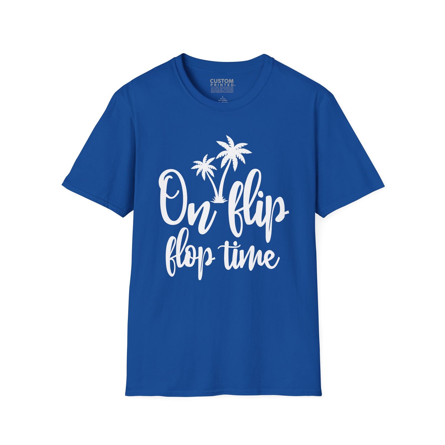 On Flip Flop Time T-Shirt | Summer Beach Vacation Tee