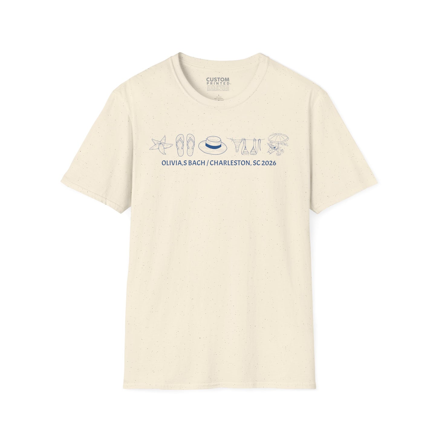 Custom Bach Party 2026 T-Shirt | Good Days Ahead | Beach Vacation Tee