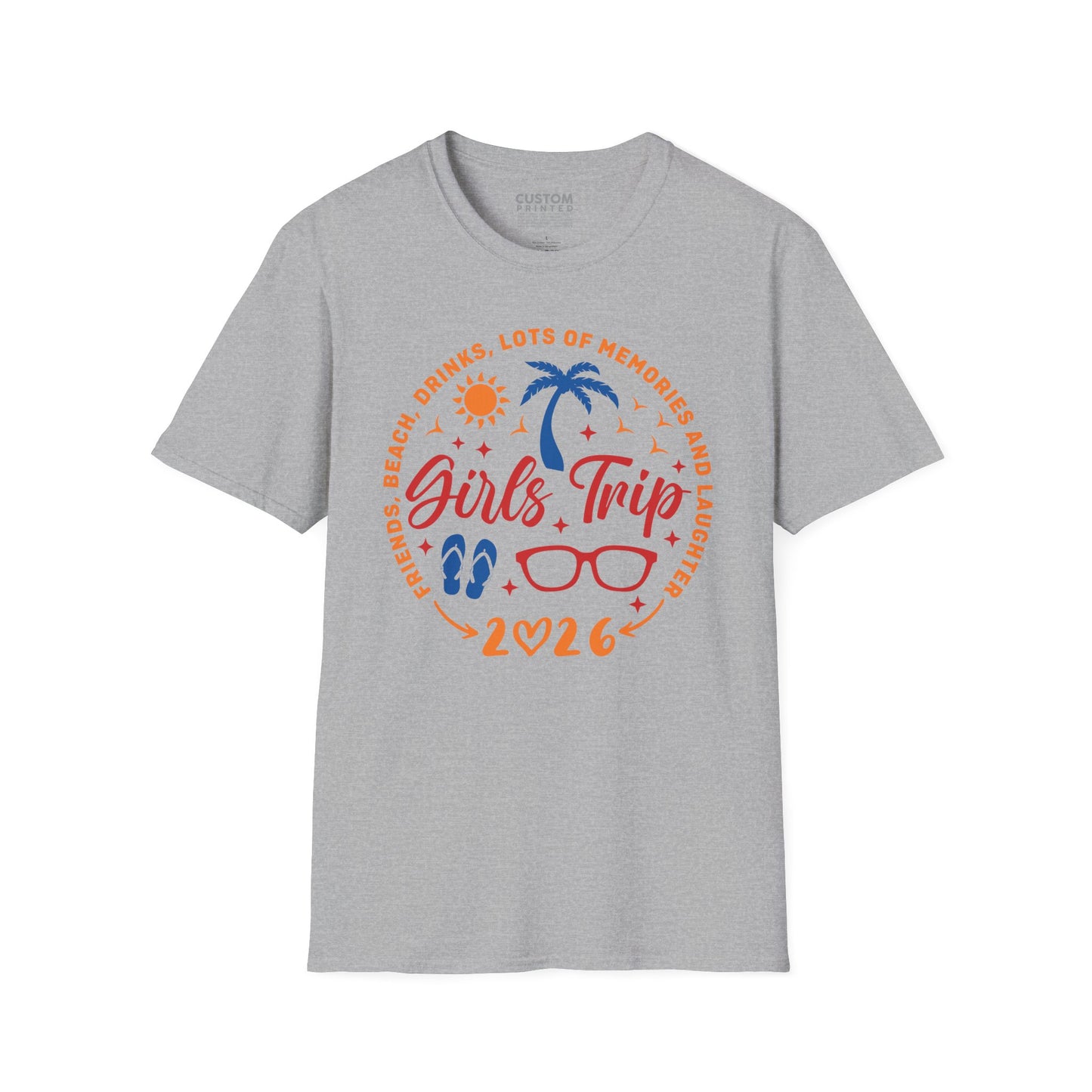 Girls Trip T-Shirt Matching Group Vacation Tee | Girls Squad Travel Shirt | Custom Holiday Outfit
