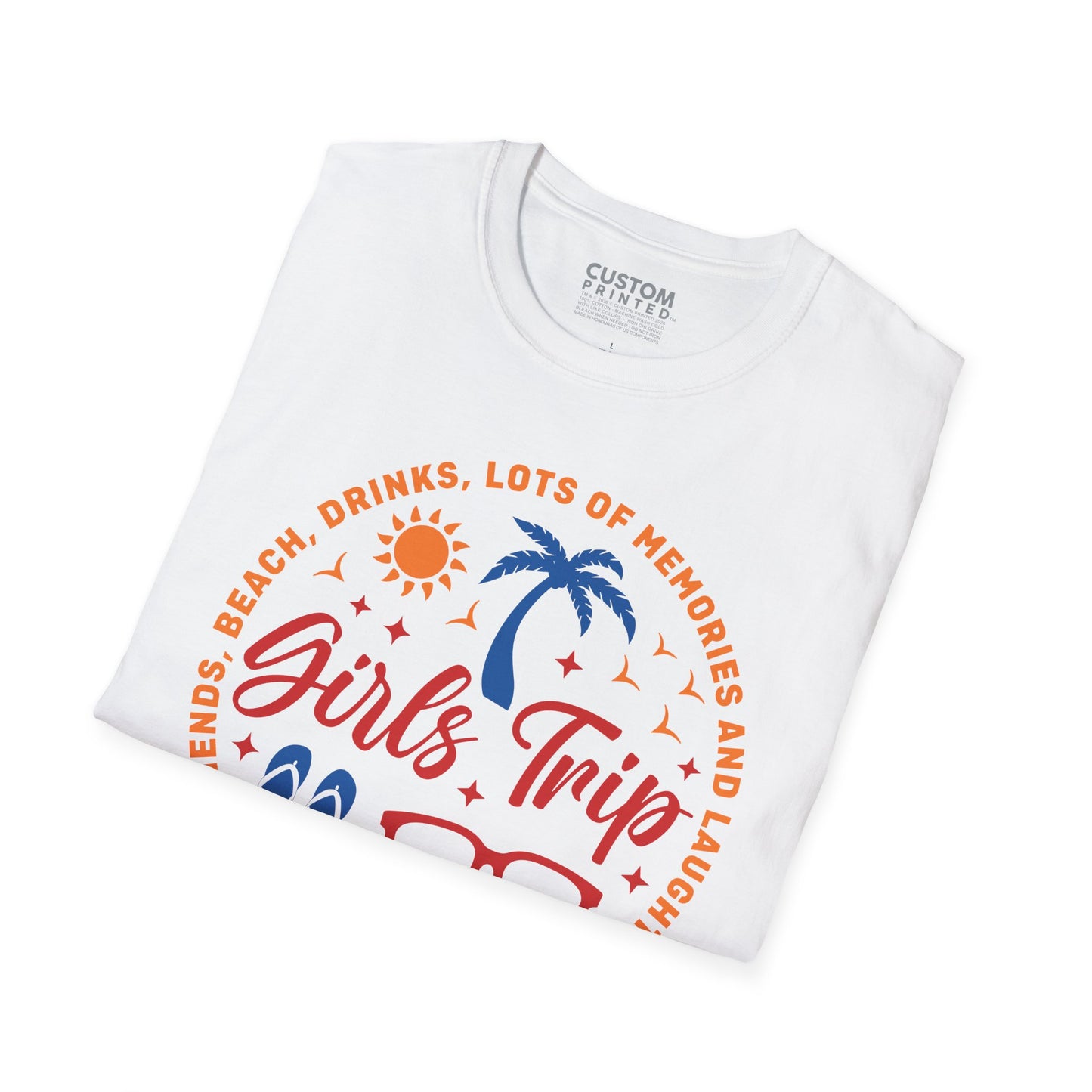Girls Trip T-Shirt Matching Group Vacation Tee | Girls Squad Travel Shirt | Custom Holiday Outfit