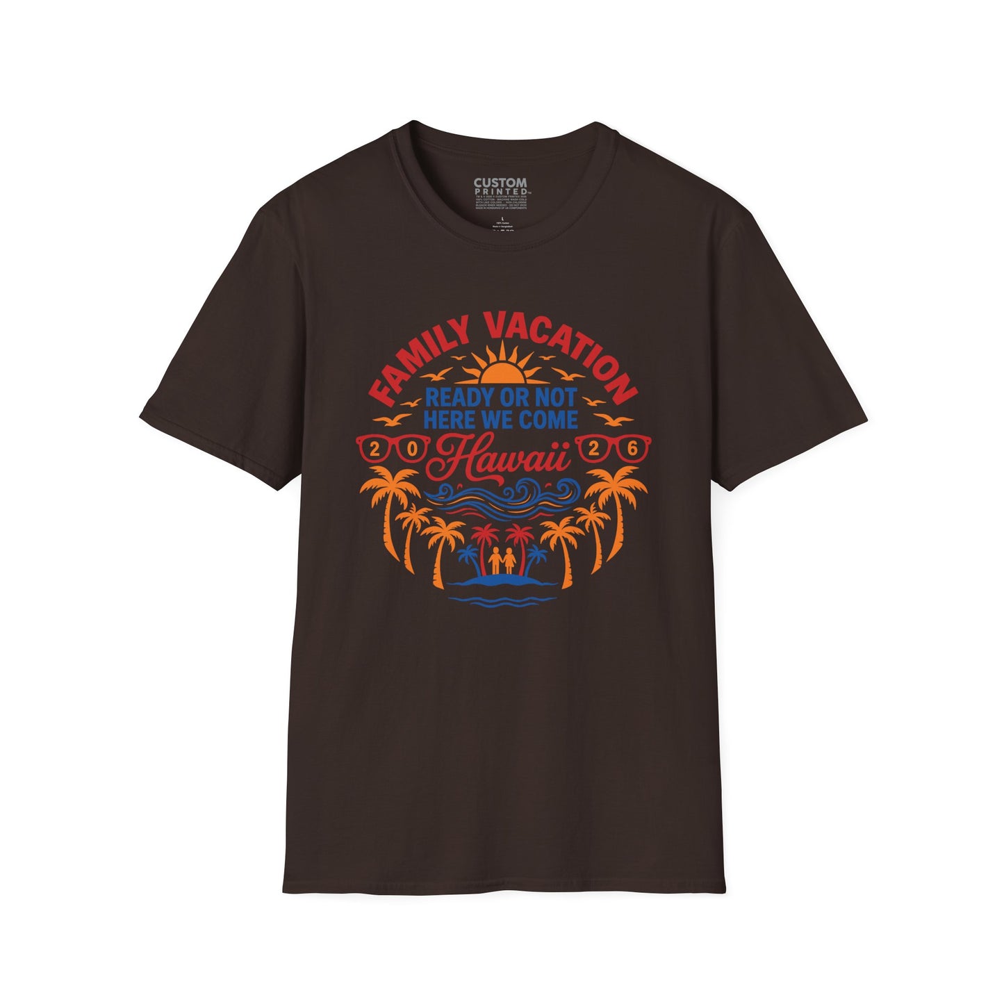 Custom Family Vacation T-Shirt | Personalized group Travel Shirt