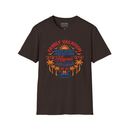 Custom Family Vacation T-Shirt | Personalized group Travel Shirt