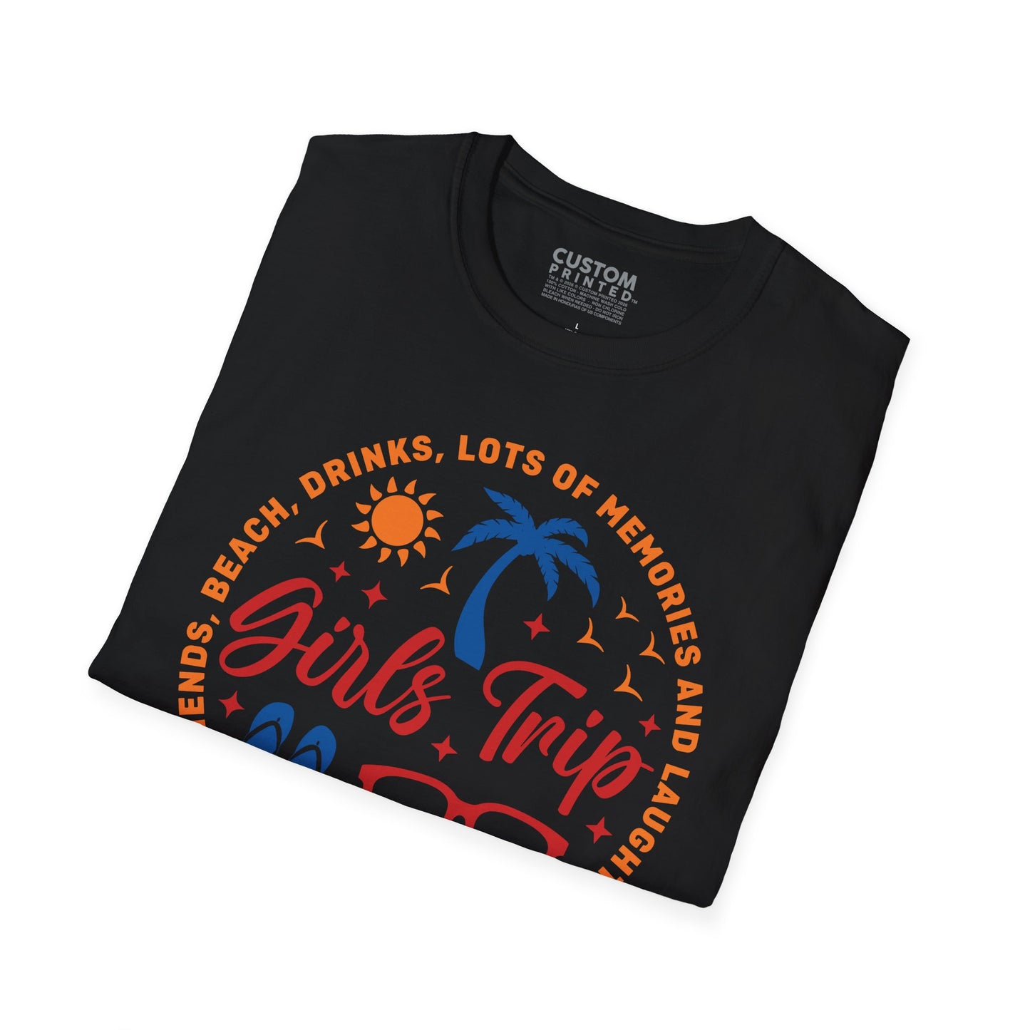 Girls Trip T-Shirt Matching Group Vacation Tee | Girls Squad Travel Shirt | Custom Holiday Outfit