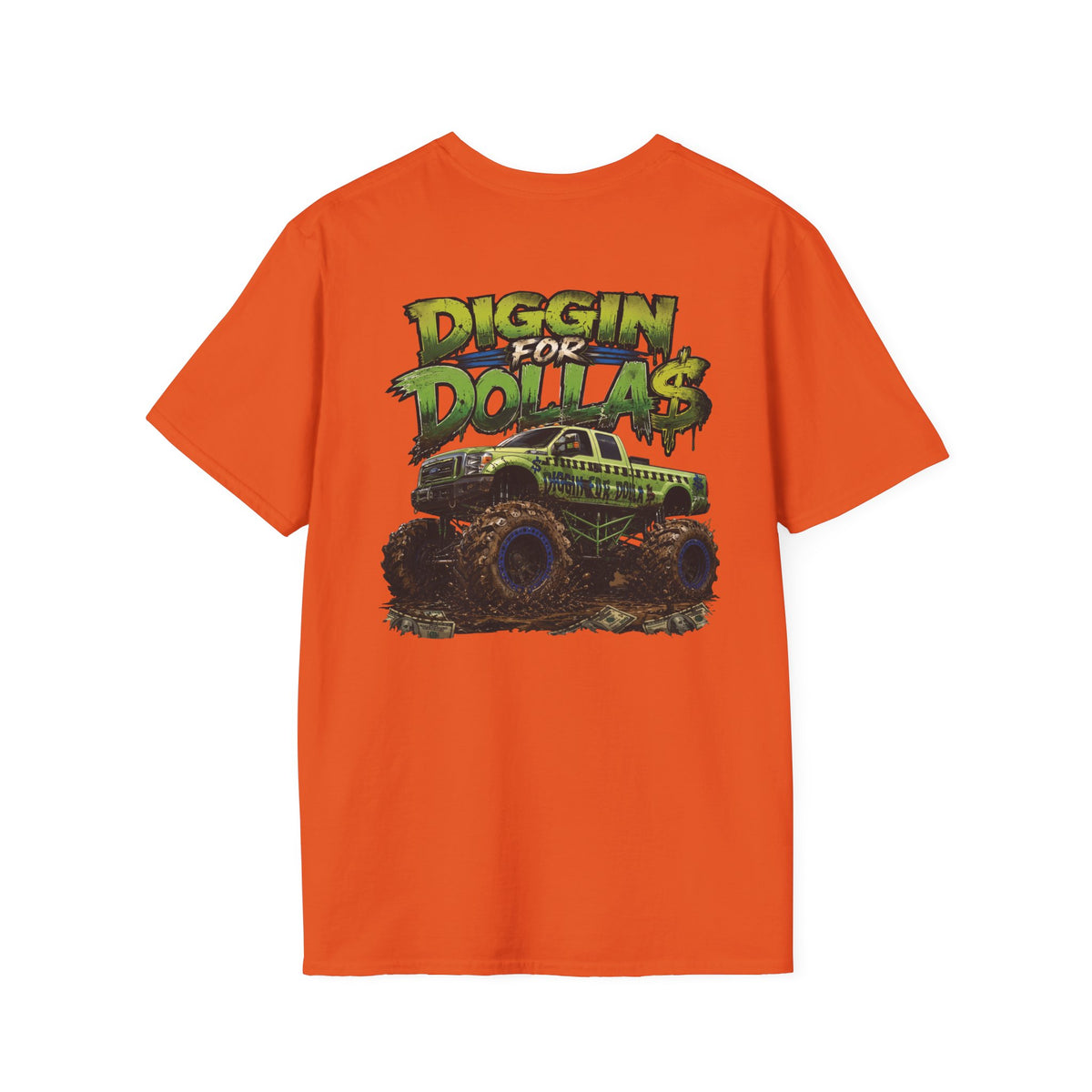 Monster Truck “Diggin for Dollas” T-Shirt