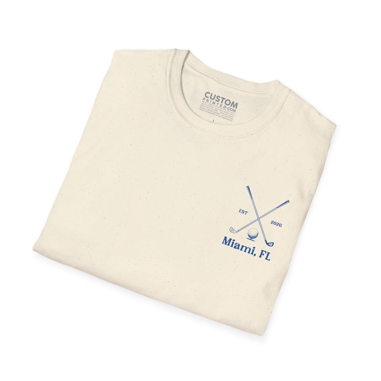 Custom Bachelors Party Golf T-Shirt | Personalized Golf Trip Tee