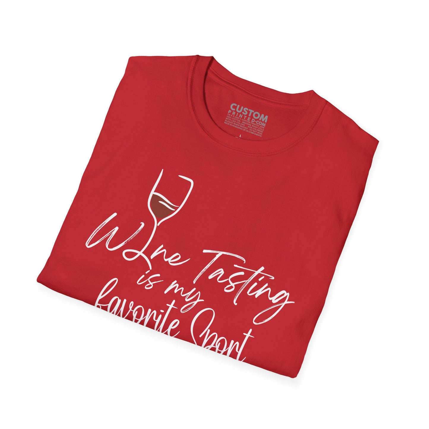 Wine Tasting Is My Favorite Sport T-Shirt | Wine Lover Shirt