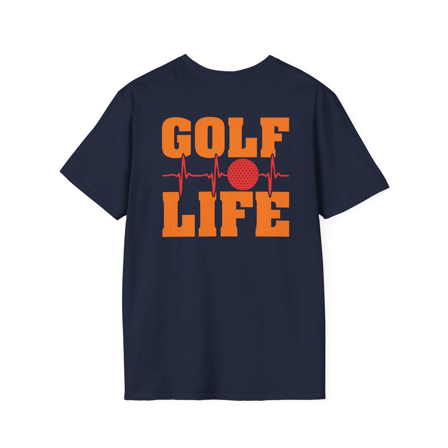 Golf Life T-Shirt | Heartbeat Golf Tee | Golf Lover Gift