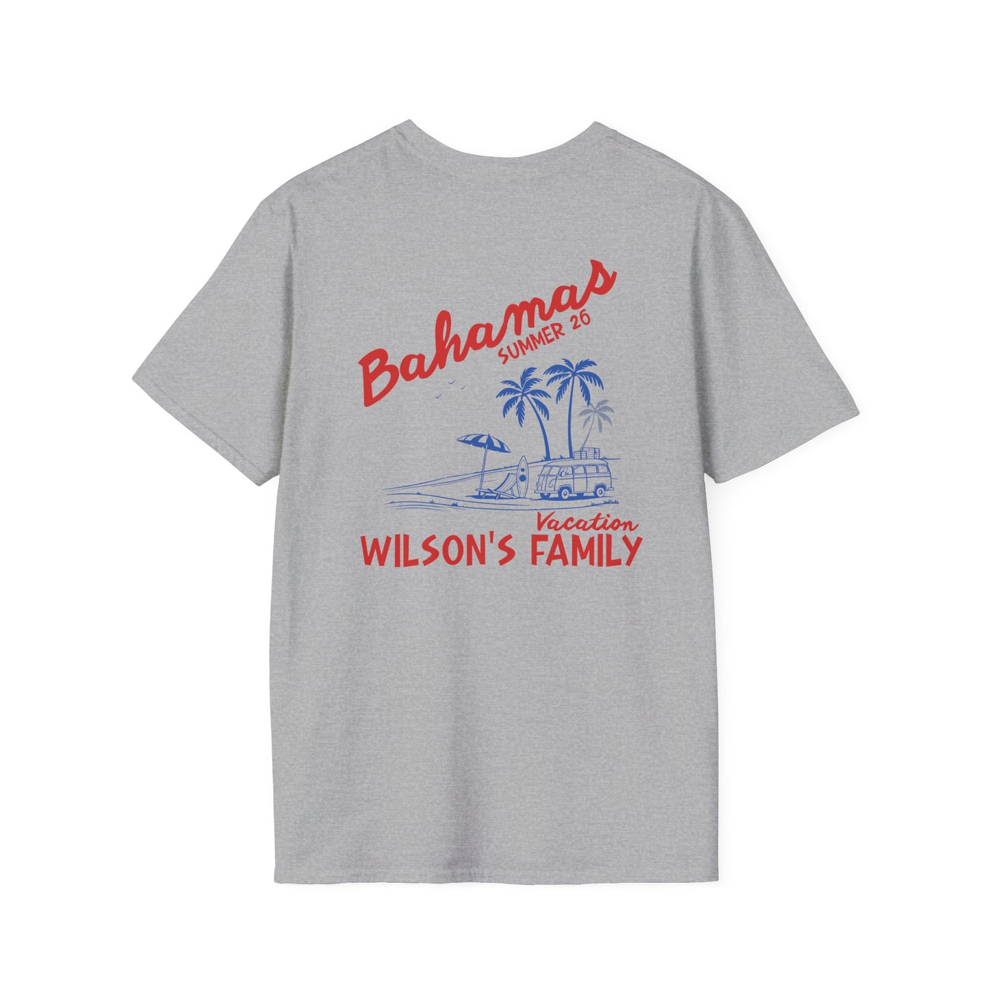 Personalized Family Beach Vacation T-Shirt | Custom Family Trip Tee | Matching Beach Shirt