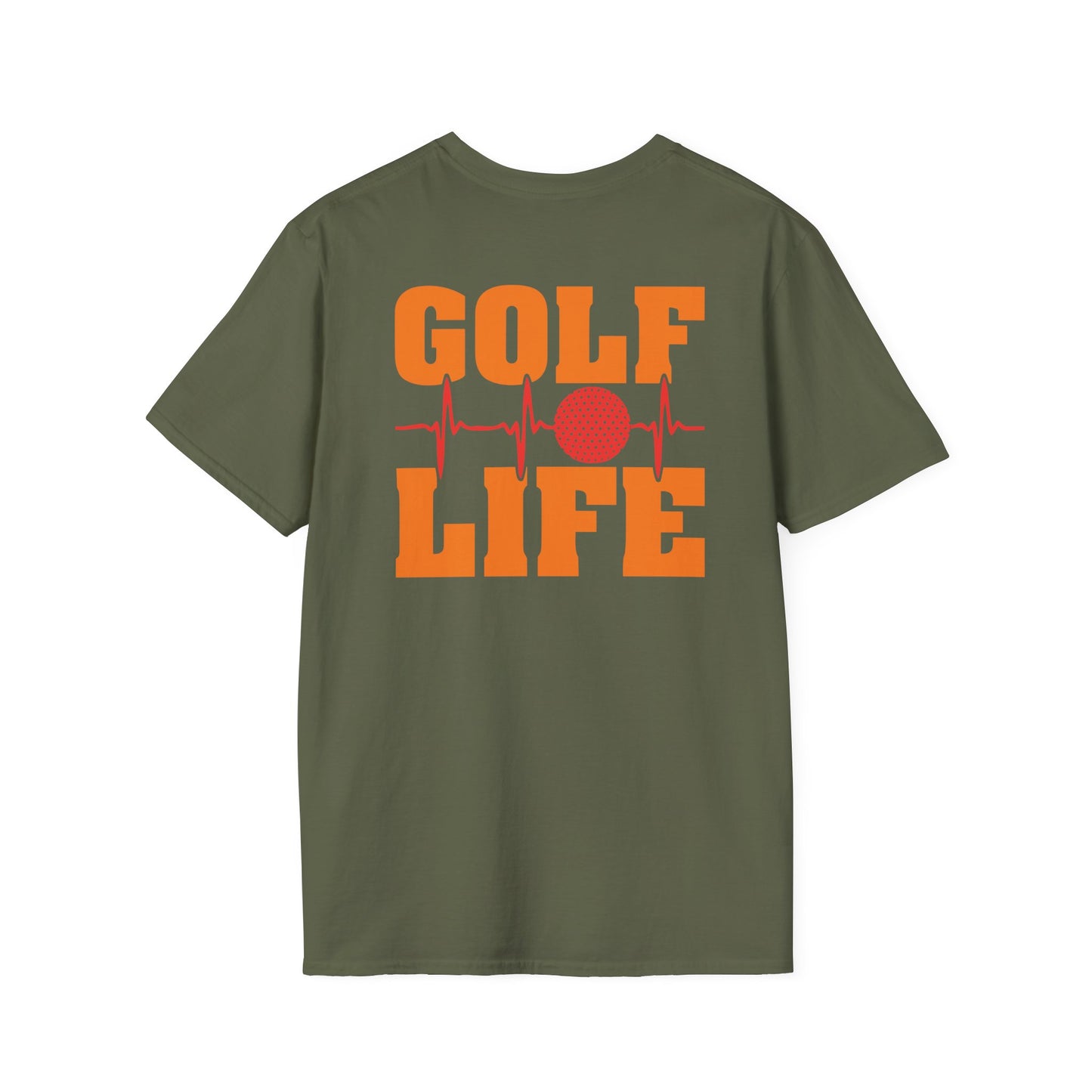 Golf Life T-Shirt | Heartbeat Golf Tee | Golf Lover Gift