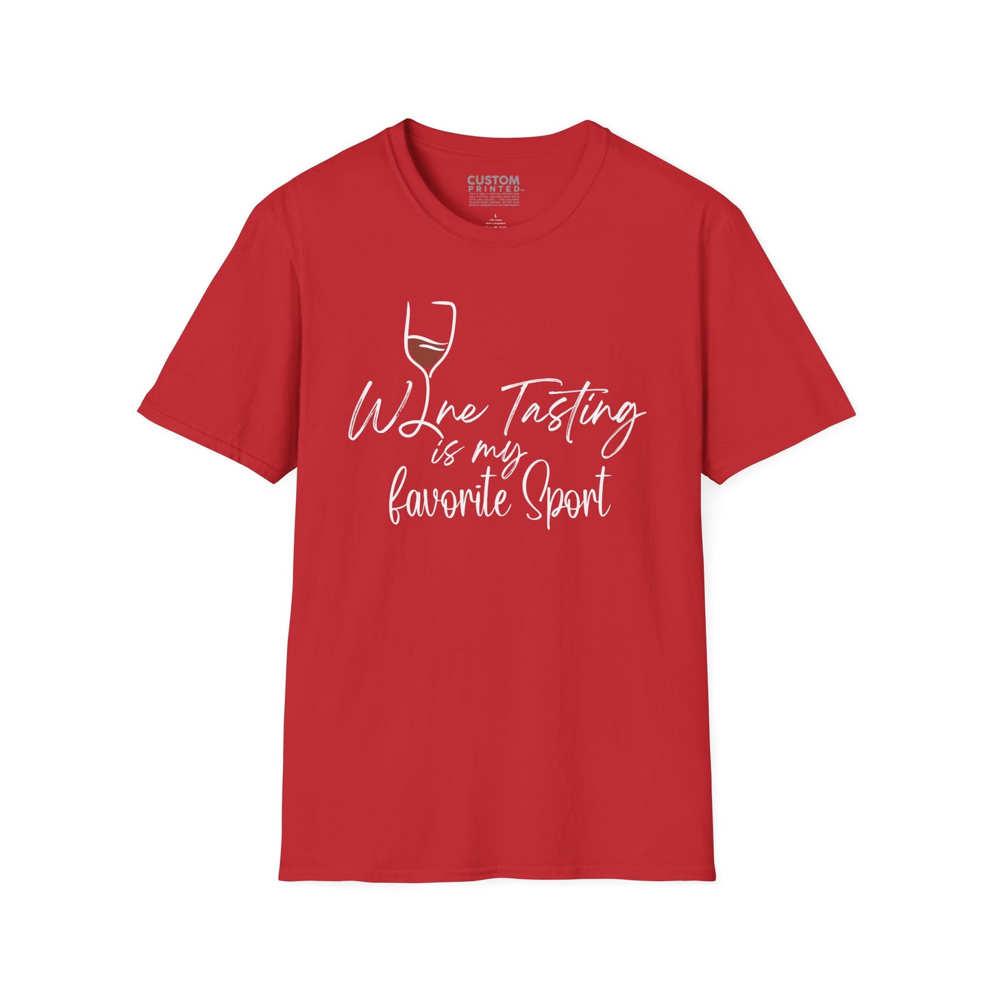 Wine Tasting Is My Favorite Sport T-Shirt | Wine Lover Shirt