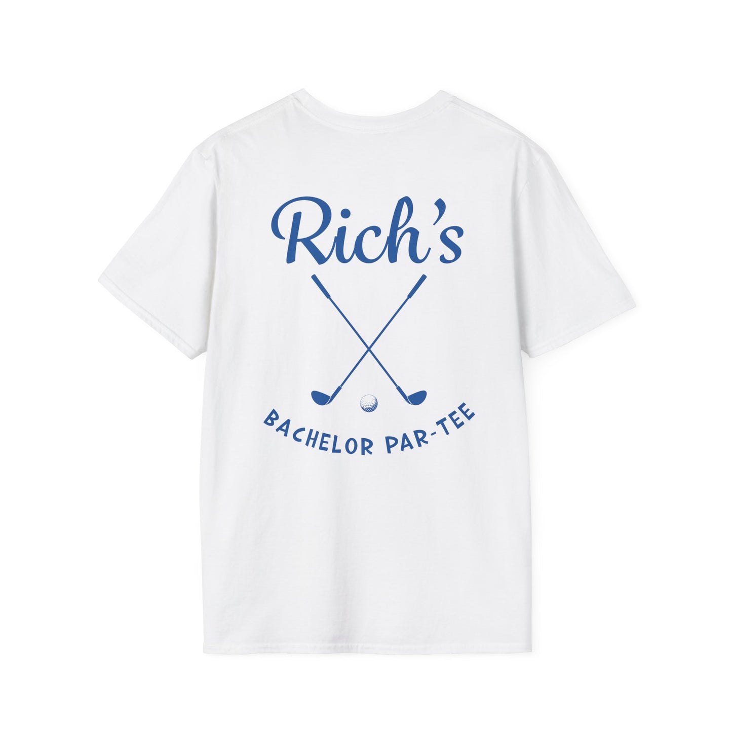 Custom Bachelors Party Golf T-Shirt | Personalized Golf Trip Tee