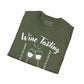 Wine Tasting Is My Favorite Sport T-Shirt | Wine Lover Tee | Drinking Shirt