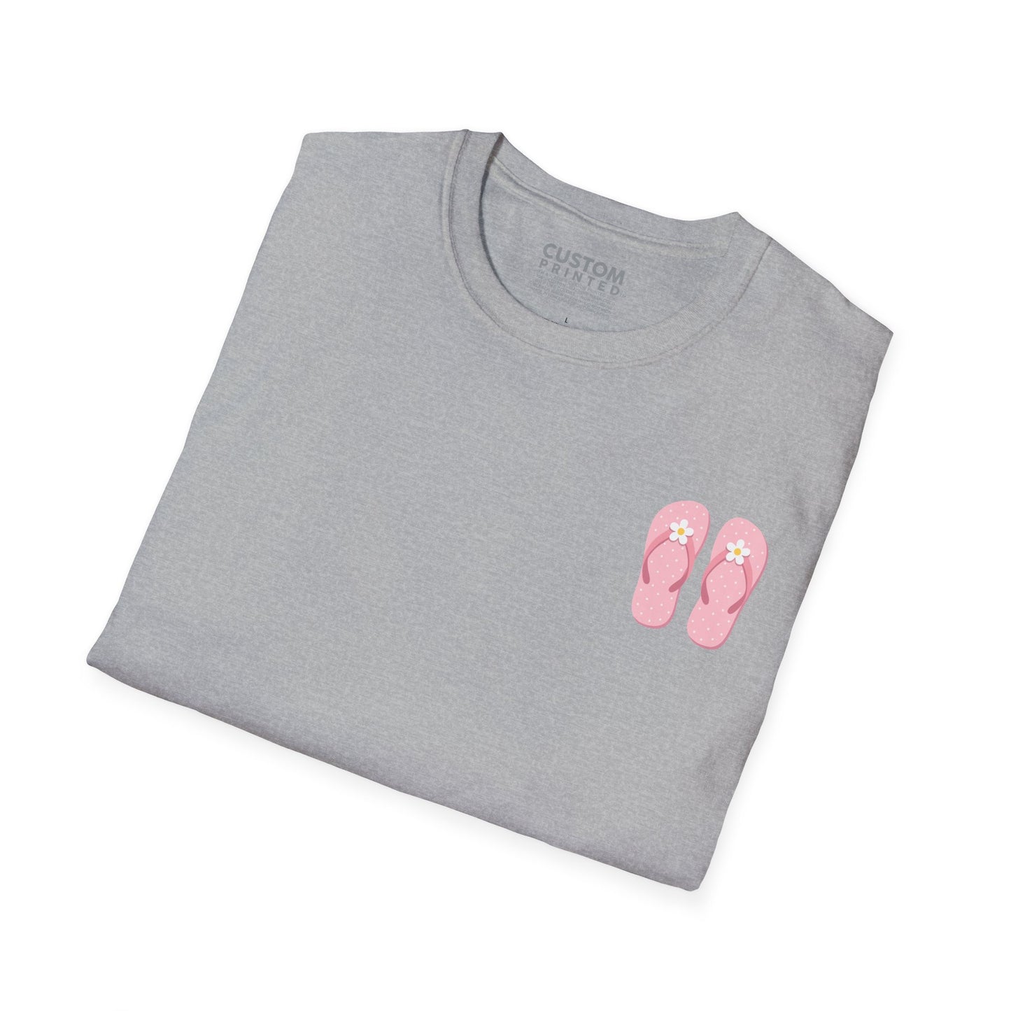 Life Is ALWAYS good in Flip Flops T-Shirt | Beach Vacation Tee | Summer Shirt