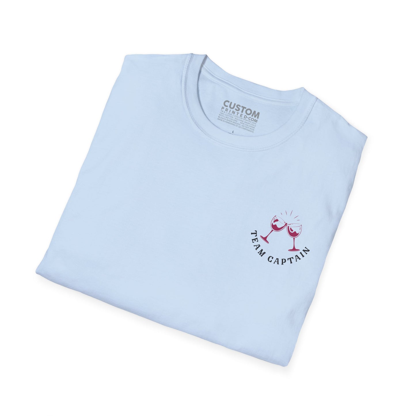 Wine Tasting Team Captain T-Shirt | Wine Lover Tee | Drinking Group Shirt