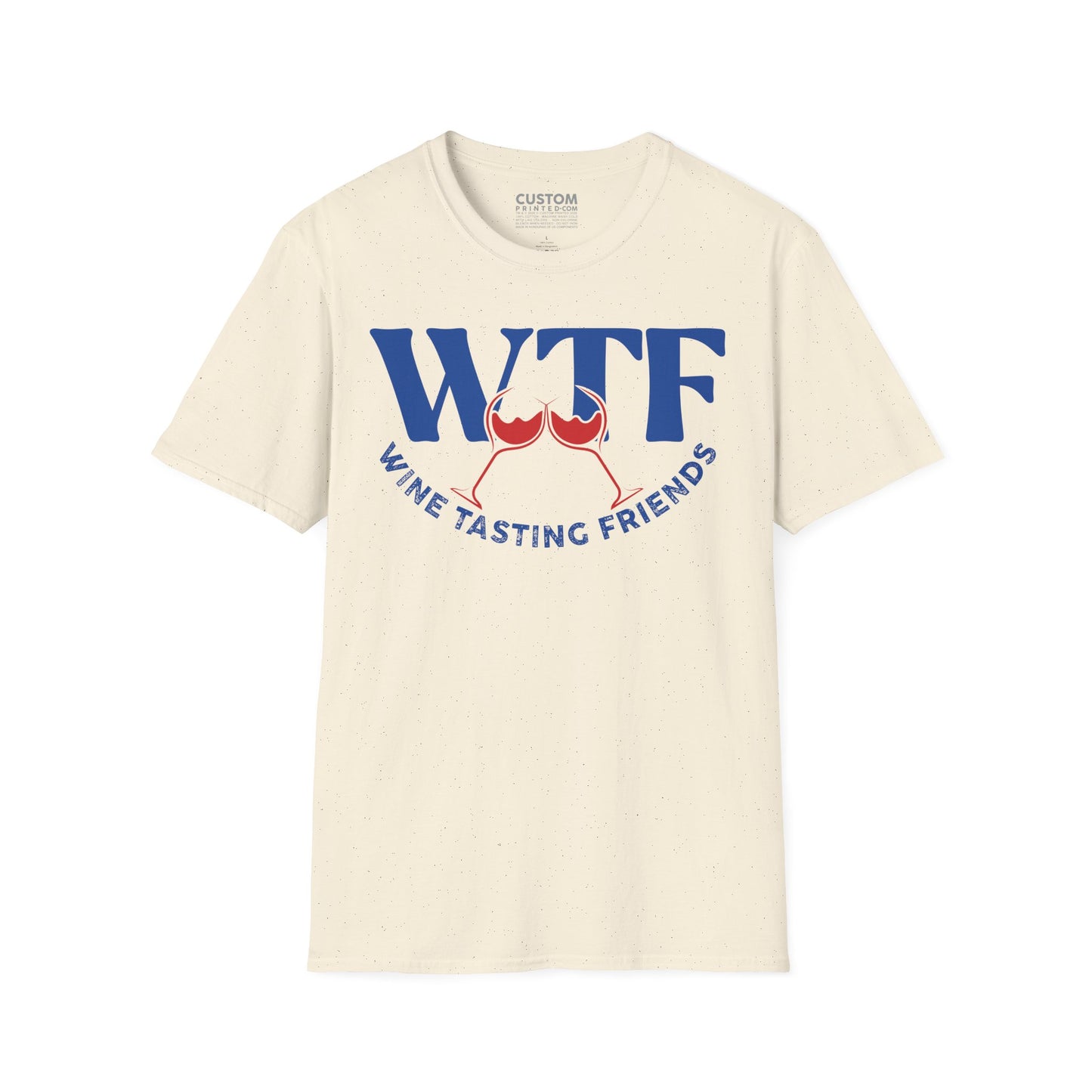 WTF Wine Tasting Friends T-Shirt | Wine Lover Tee | Drinking Friends Shirt