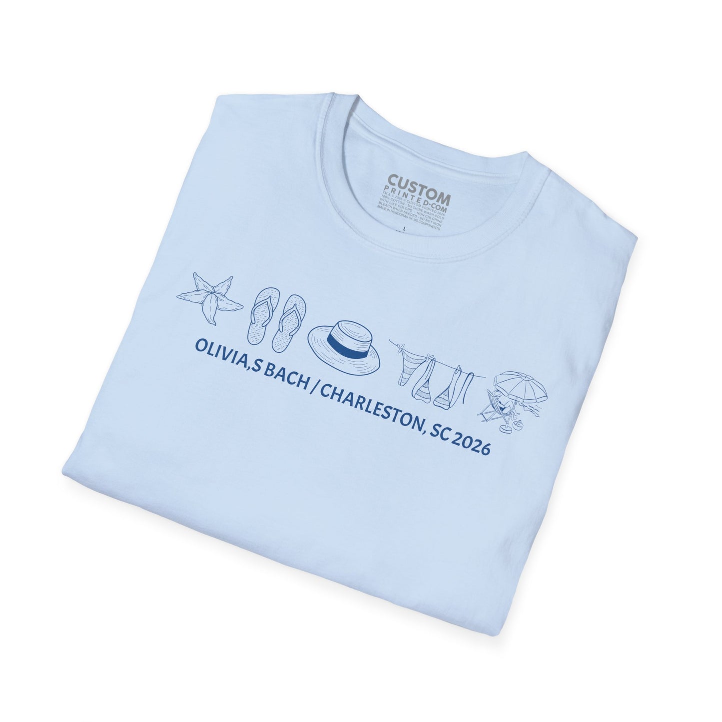 Custom Bach Party 2026 T-Shirt | Good Days Ahead | Beach Vacation Tee