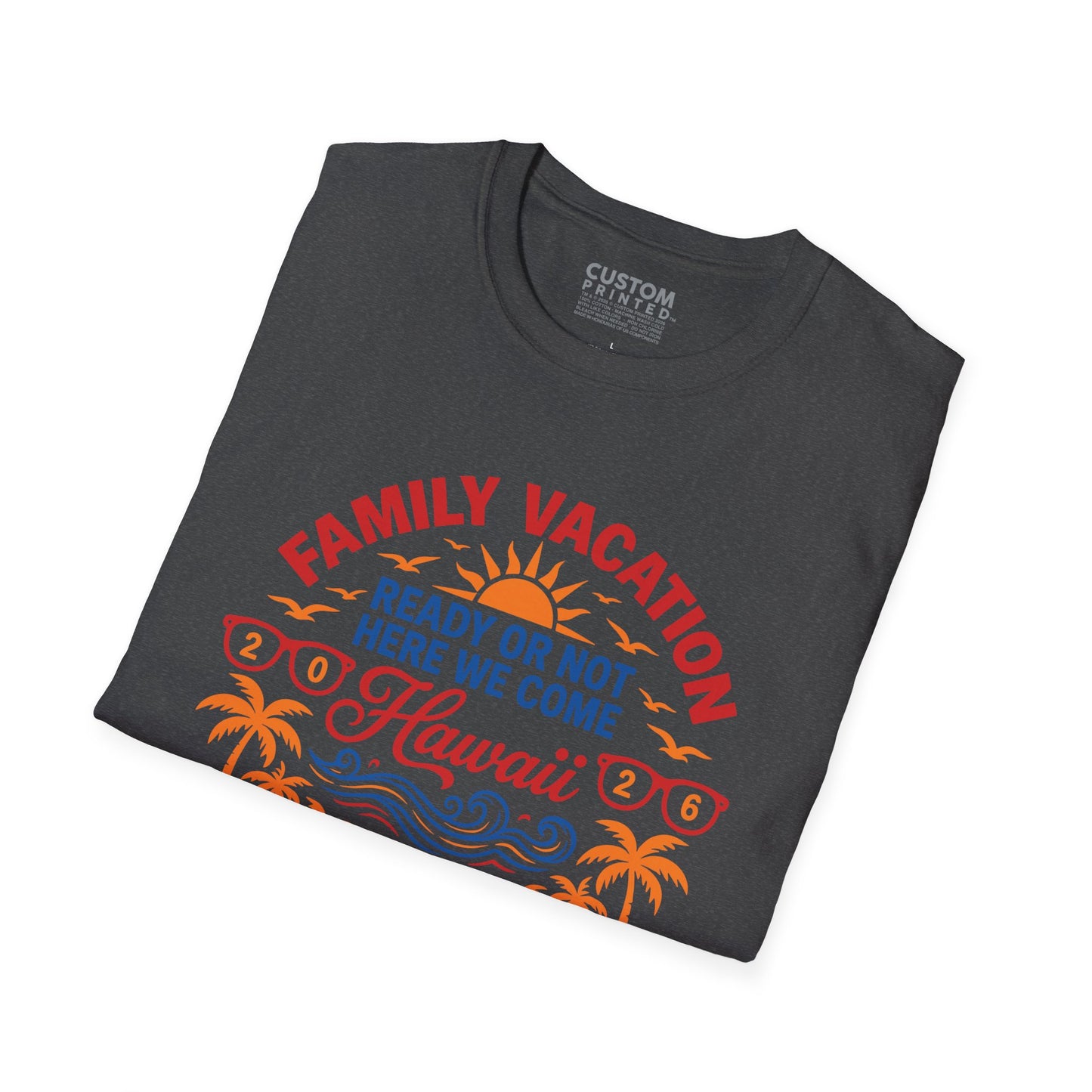 Custom Family Vacation T-Shirt | Personalized group Travel Shirt