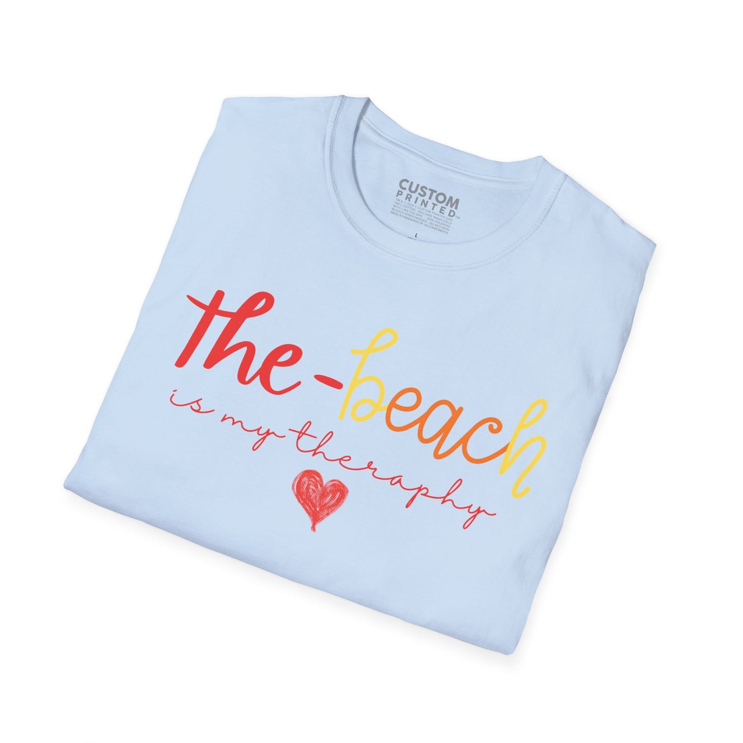 The Beach Is My Therapy T-Shirt | Beach Life Tee | Vacation Summer Shirt