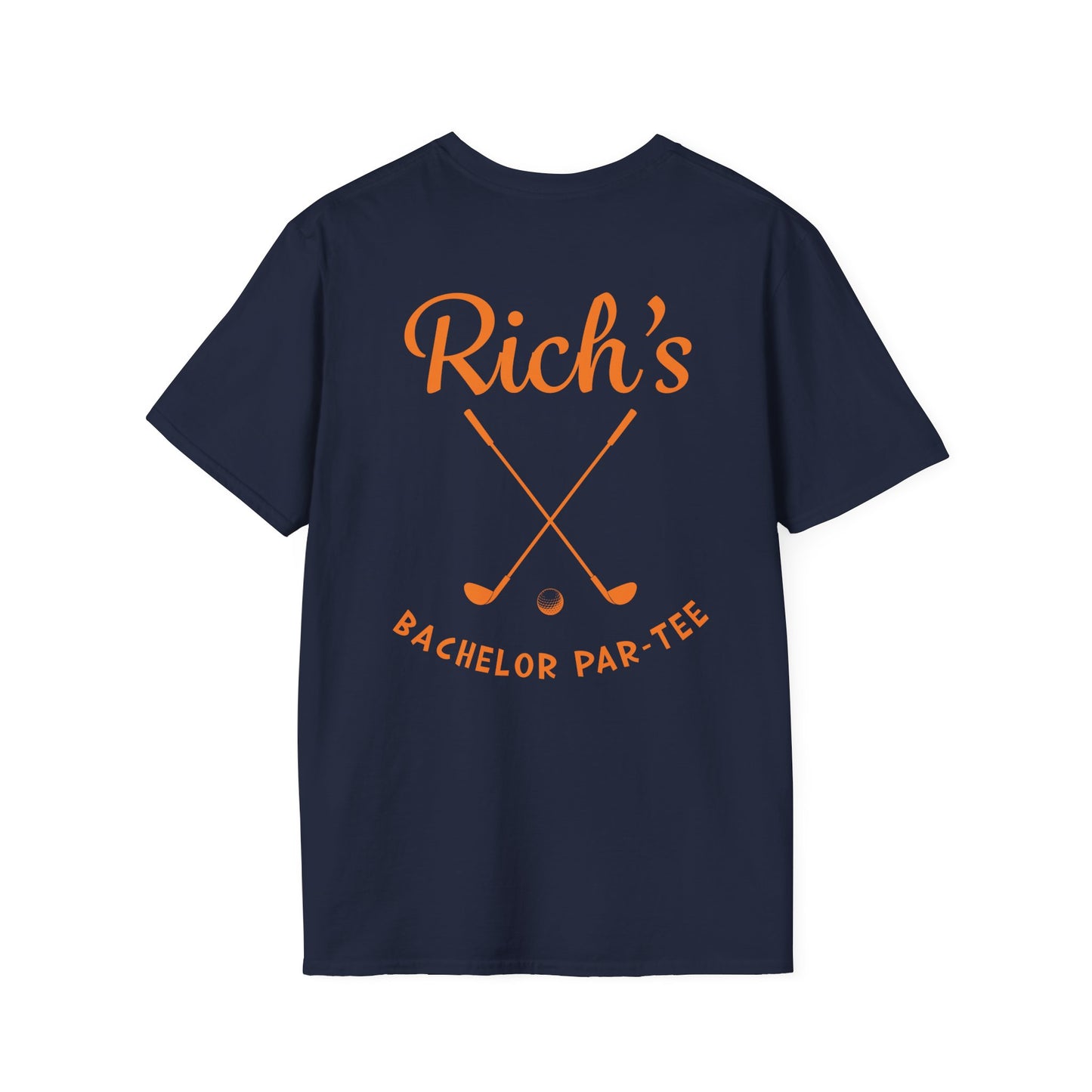 Custom Bachelors Party Golf T-Shirt | Personalized Golf Trip Tee