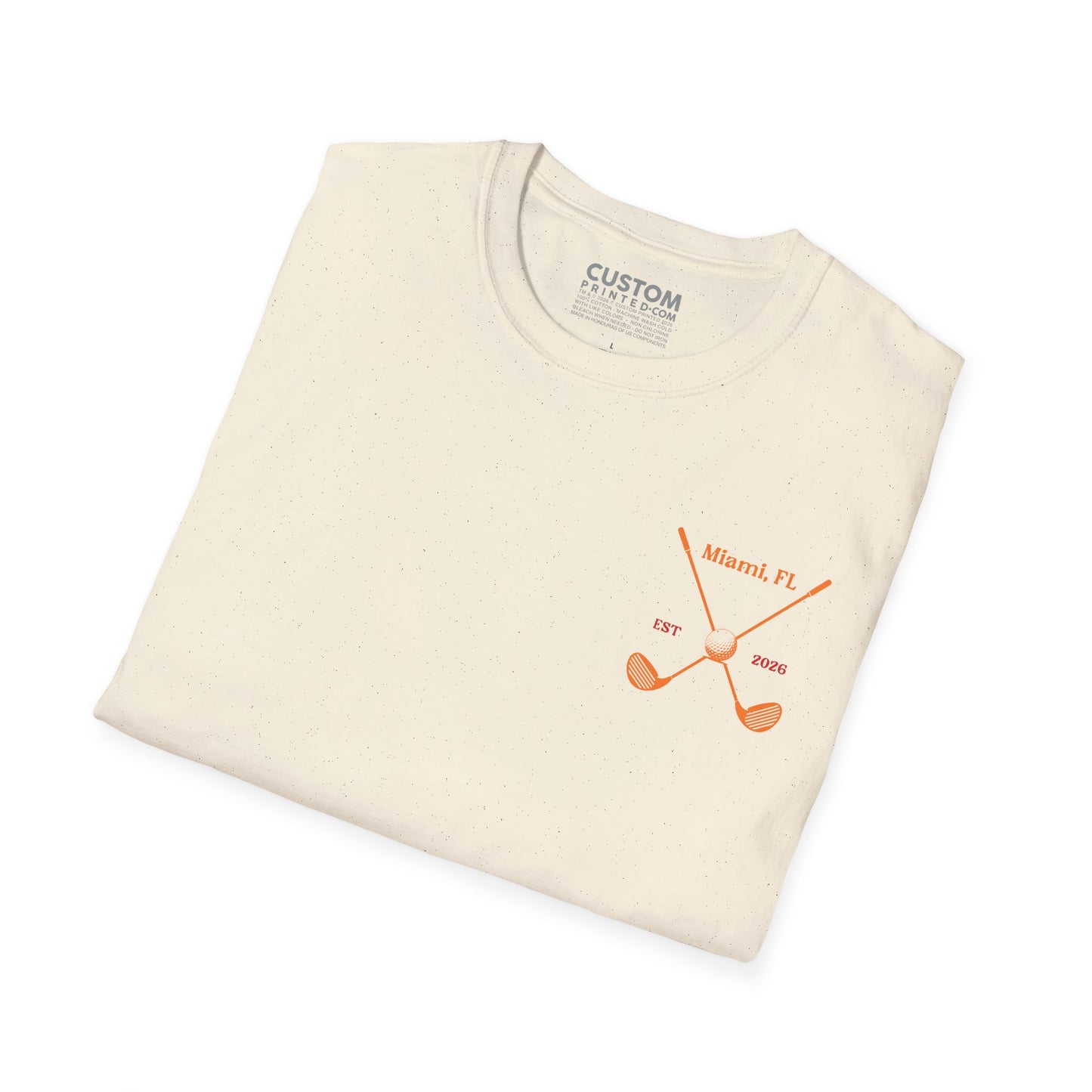 Personalized Same Hole Forever T-Shirt | Custom Golf Couple Tee