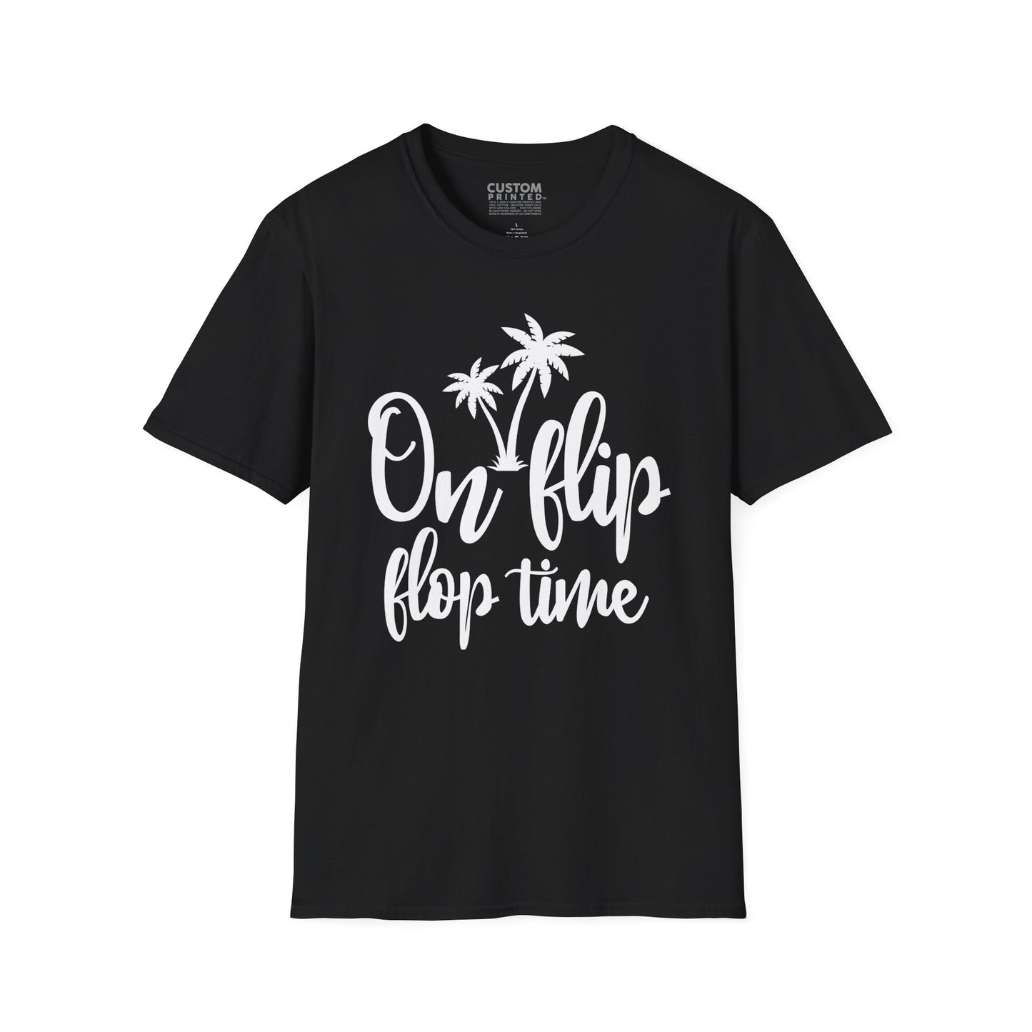 On Flip Flop Time T-Shirt | Summer Beach Vacation Tee