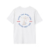 Custom Christian T-Shirt Even the Wind and Waves Obey Him | Personalized Faith Tee