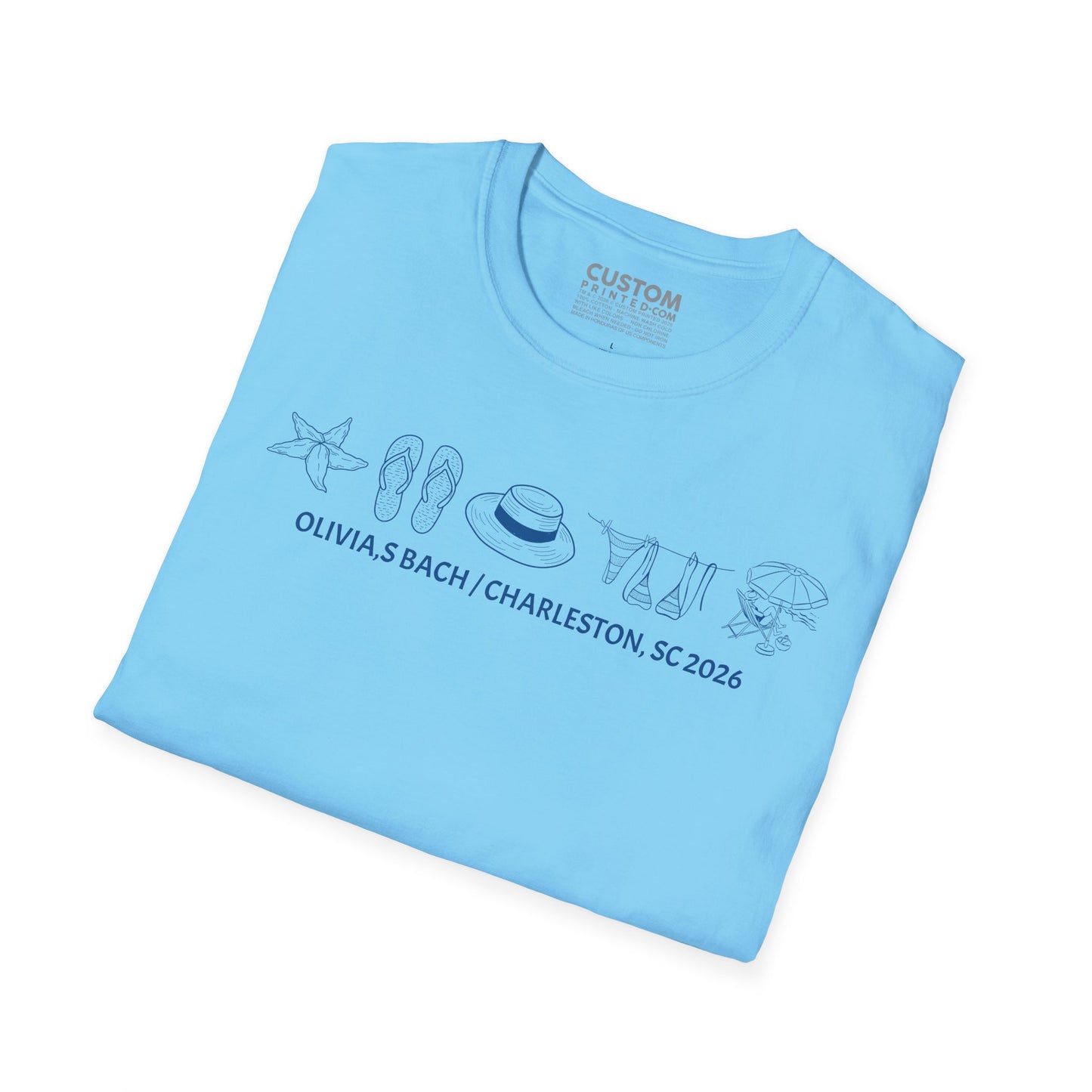 Custom Bach Party 2026 T-Shirt | Good Days Ahead | Beach Vacation Tee