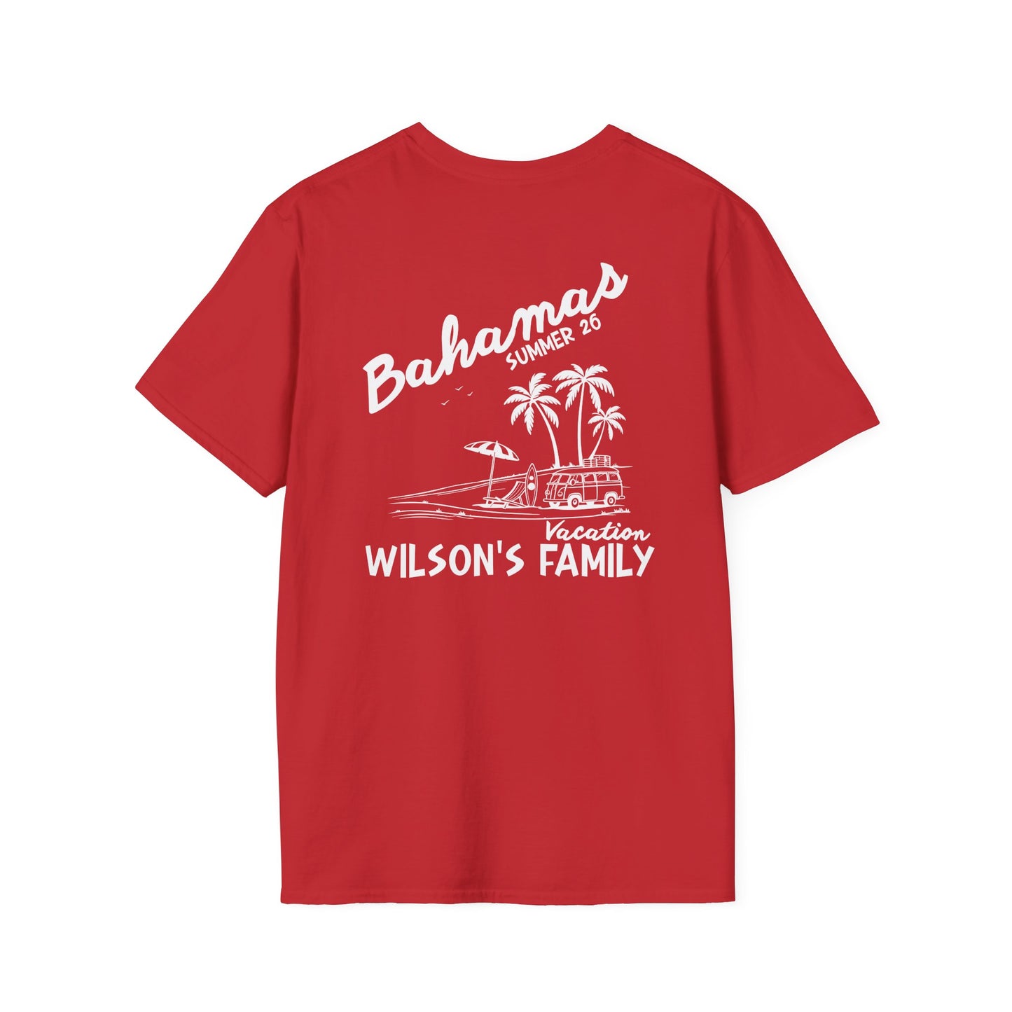 Personalized Family Beach Vacation T-Shirt | Custom Family Trip Tee | Matching Beach Shirt