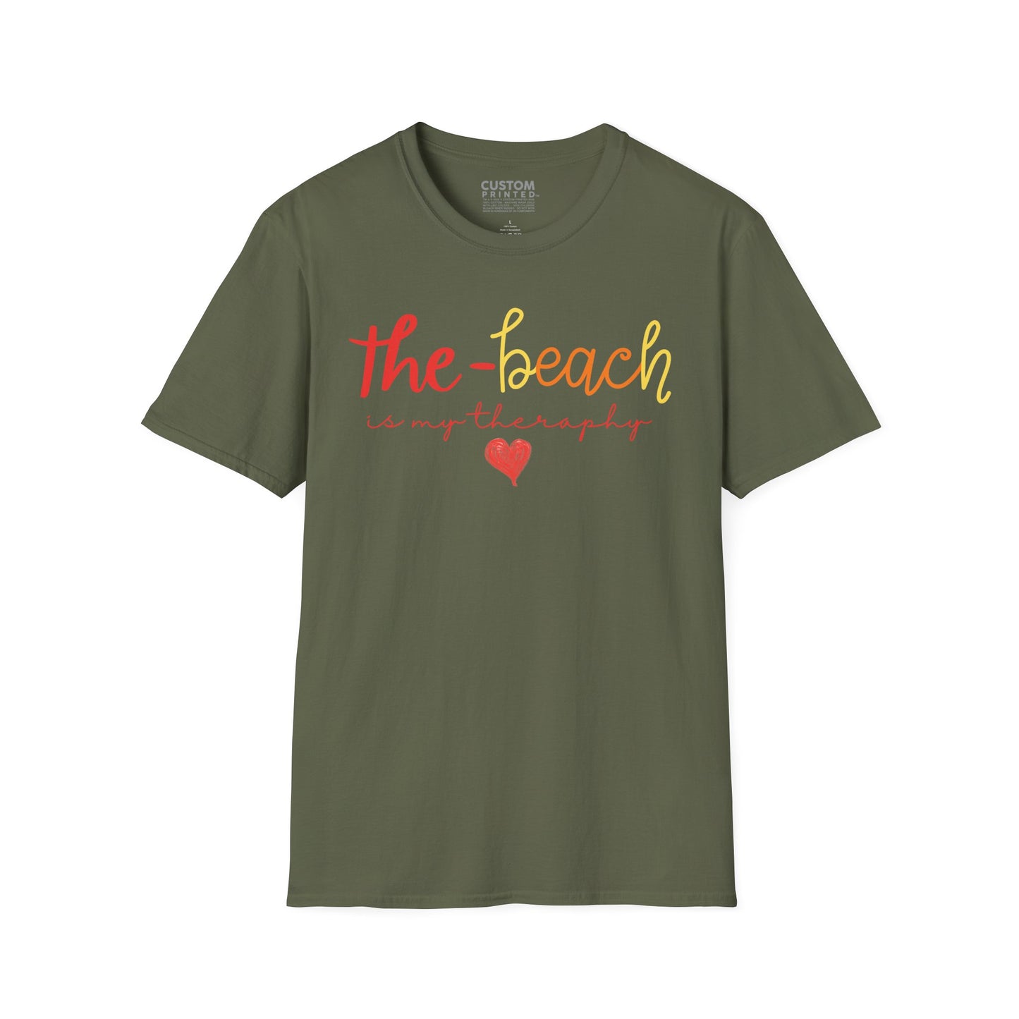 The Beach Is My Therapy T-Shirt | Beach Life Tee | Vacation Summer Shirt