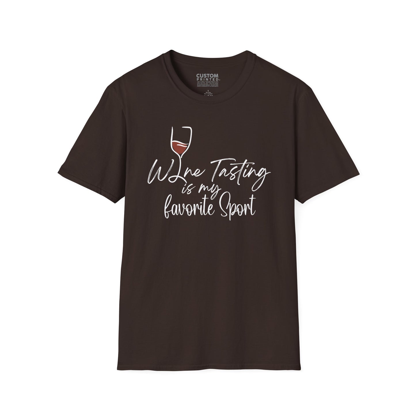 Wine Tasting Is My Favorite Sport T-Shirt | Wine Lover Shirt