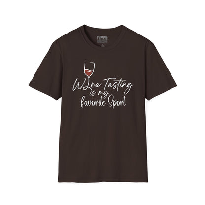 Wine Tasting Is My Favorite Sport T-Shirt | Wine Lover Shirt