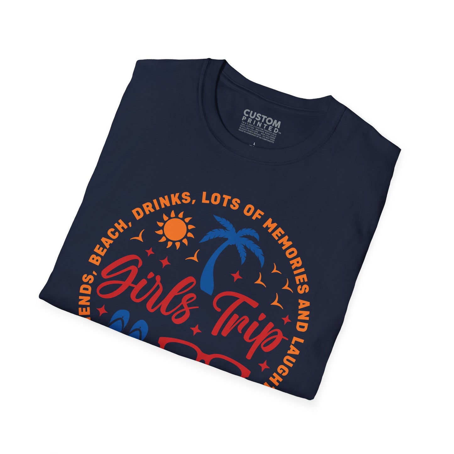 Girls Trip T-Shirt Matching Group Vacation Tee | Girls Squad Travel Shirt | Custom Holiday Outfit