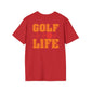 Golf Life T-Shirt | Heartbeat Golf Tee | Golf Lover Gift