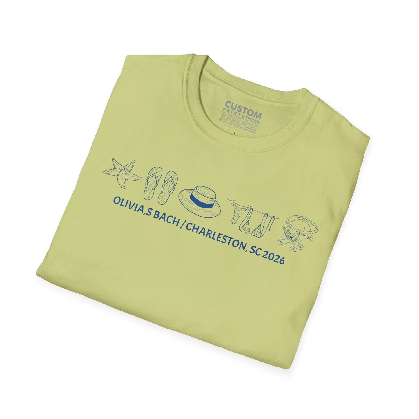 Custom Bach Party 2026 T-Shirt | Good Days Ahead | Beach Vacation Tee