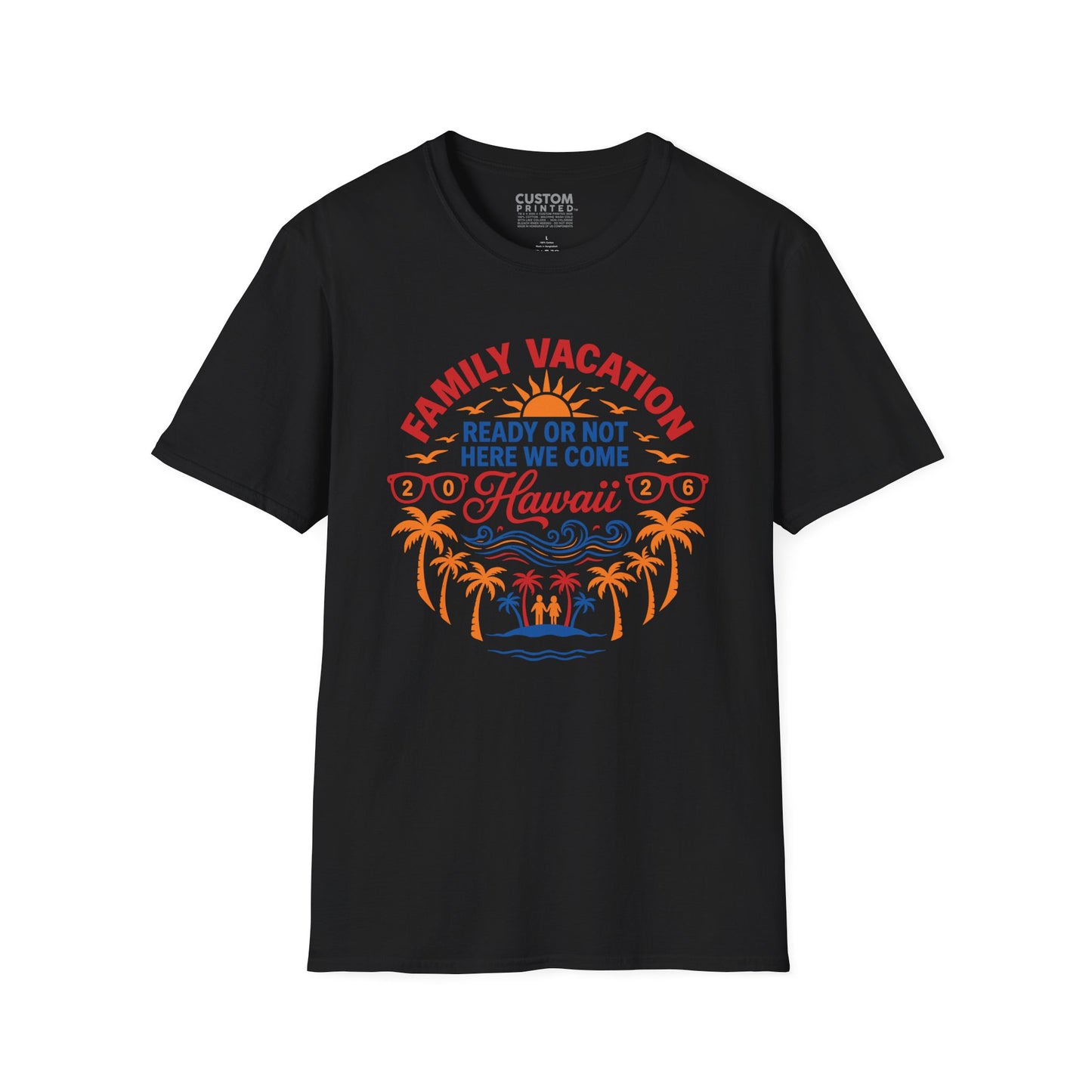 Custom Family Vacation T-Shirt | Personalized group Travel Shirt
