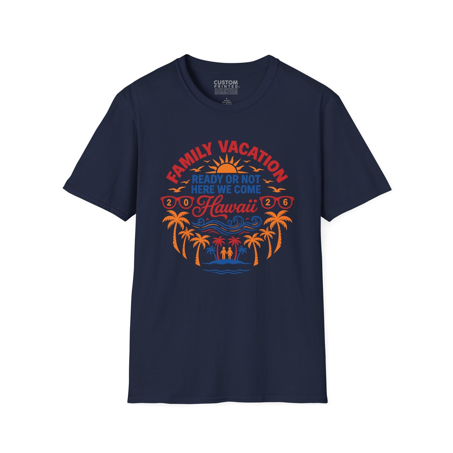Custom Family Vacation T-Shirt | Personalized group Travel Shirt