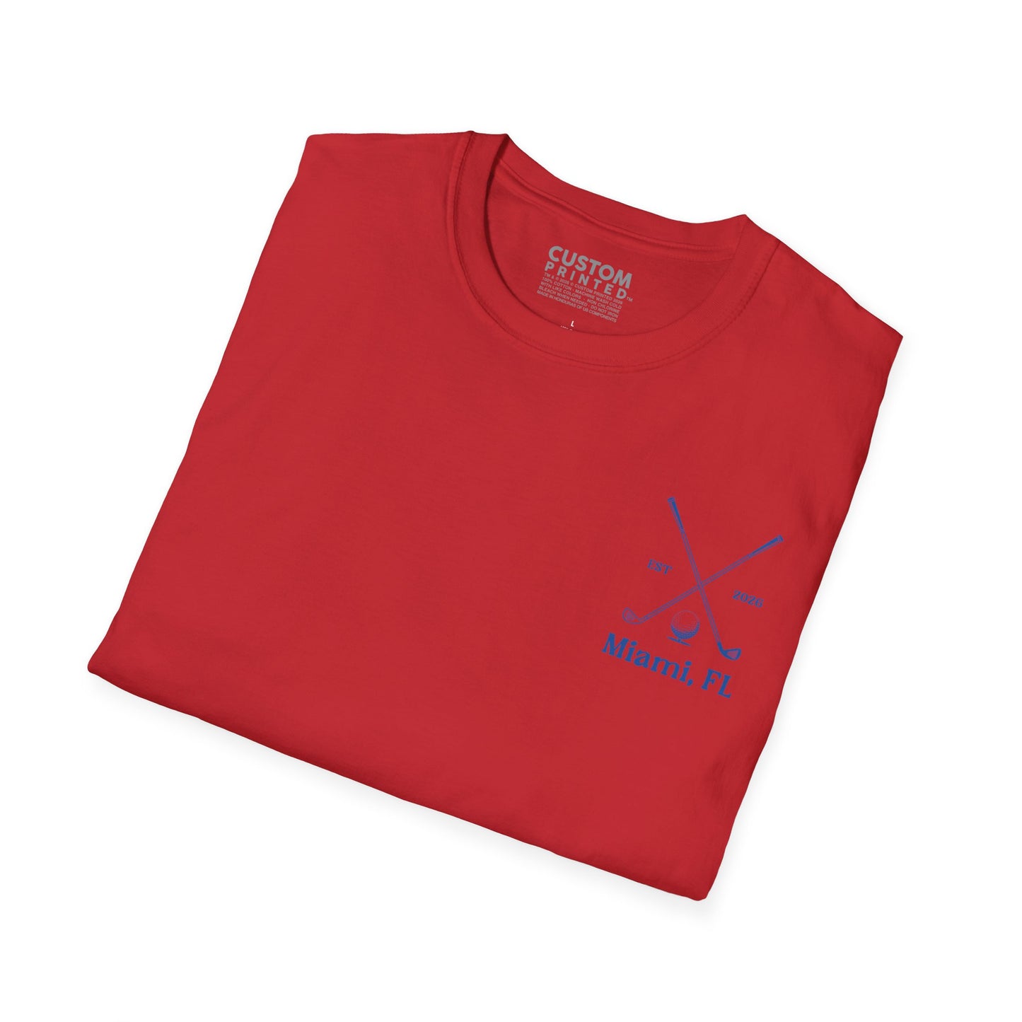 Custom Bachelors Party Golf T-Shirt | Personalized Golf Trip Tee