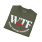 WTF Wine Tasting Friends T-Shirt | Wine Lover Tee | Drinking Friends Shirt