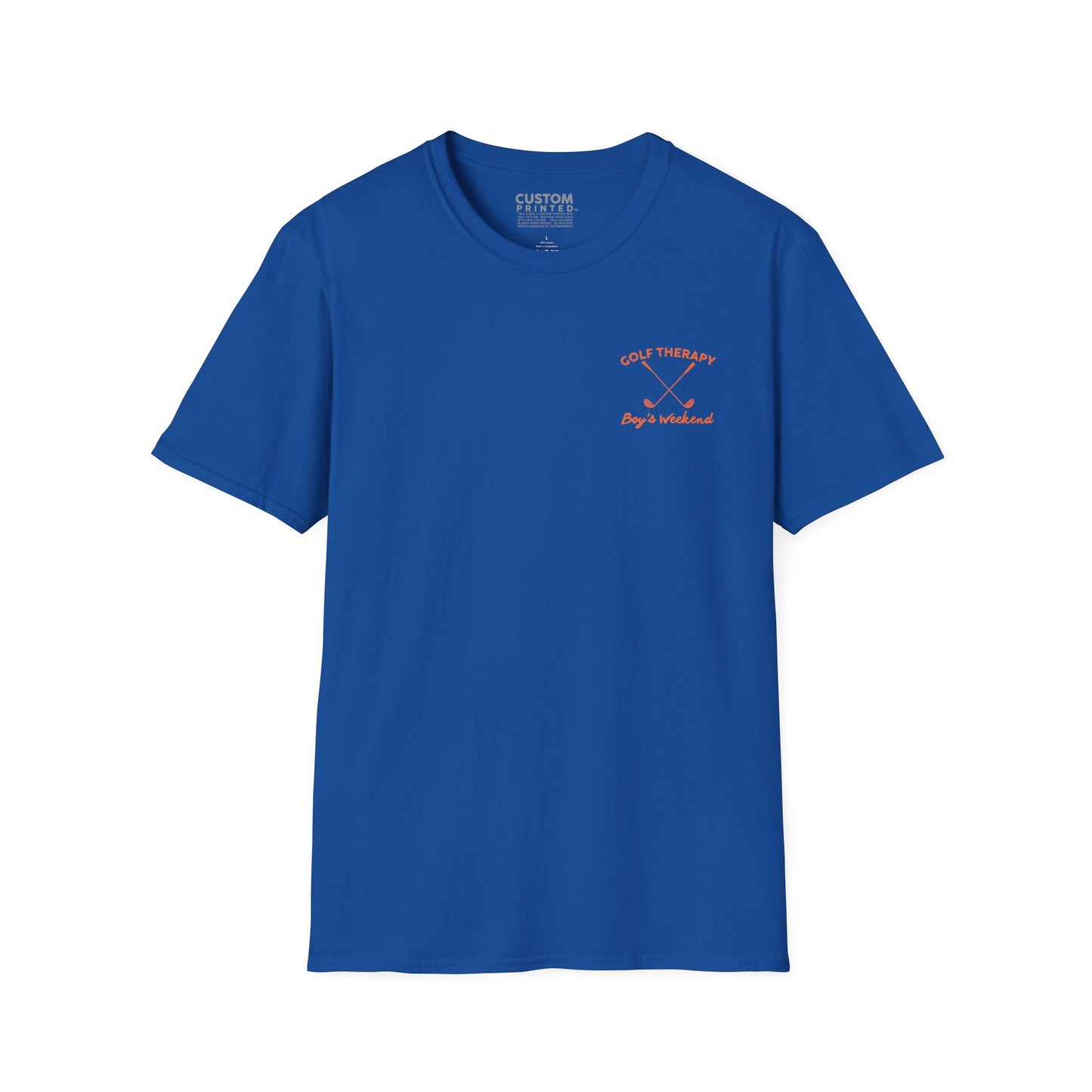 Golf Therapy Weekend Recovery T-Shirt | Golf Relaxation Tee | Golf Lifestyle Shirt